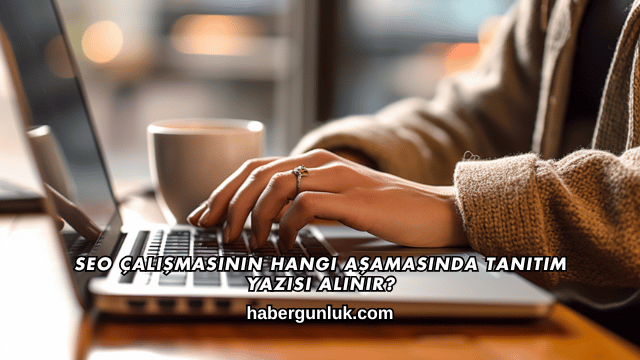 SEO Çalışmasının Hangi Aşamasında Tanıtım Yazısı Alınır?