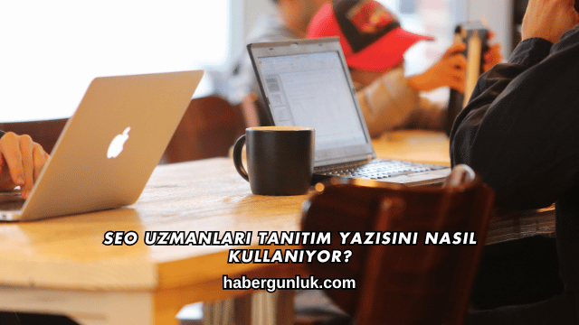 SEO Uzmanları Tanıtım Yazısını Nasıl Kullanıyor?